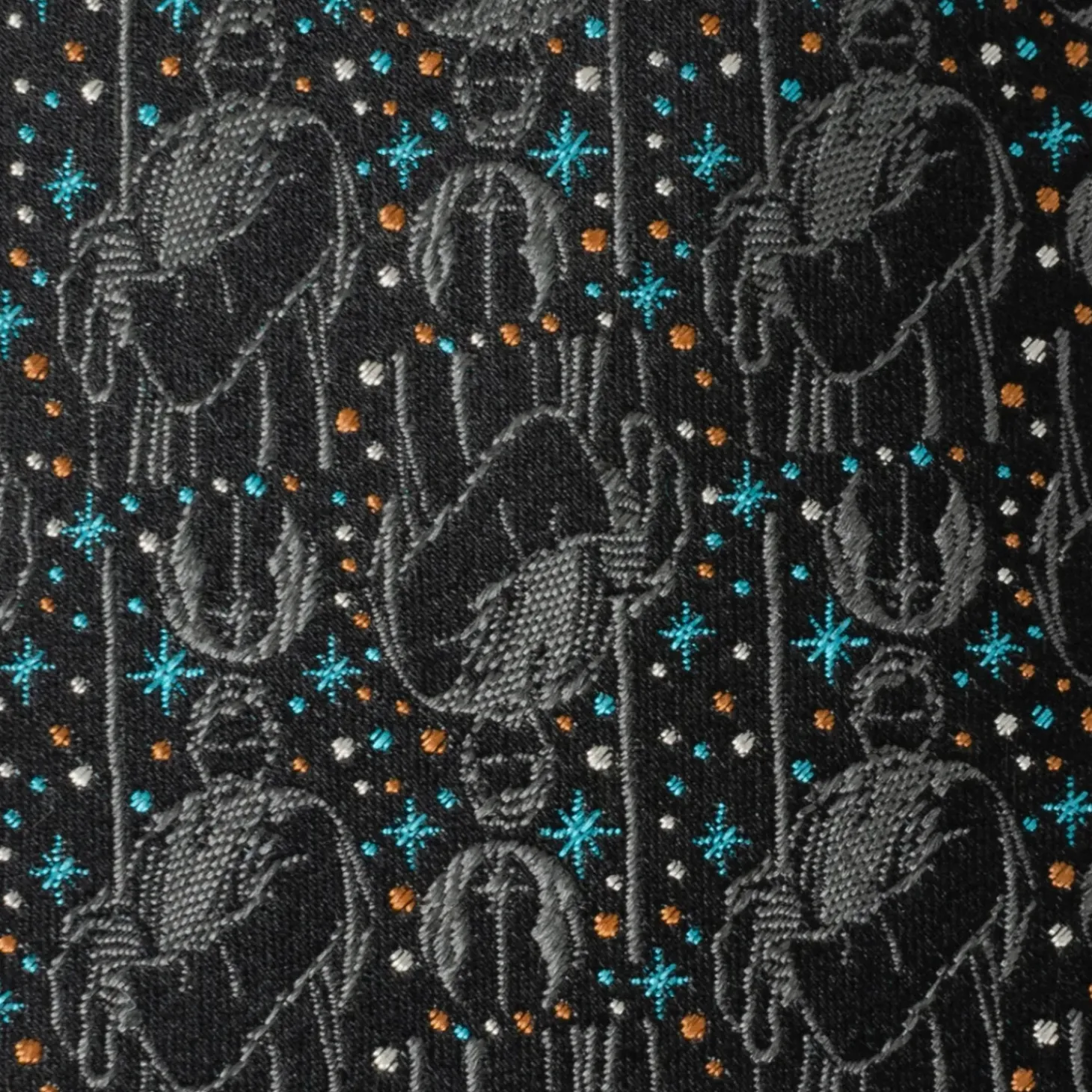 Star Wars Obi-Wan Kenobi Gray Men's Tie