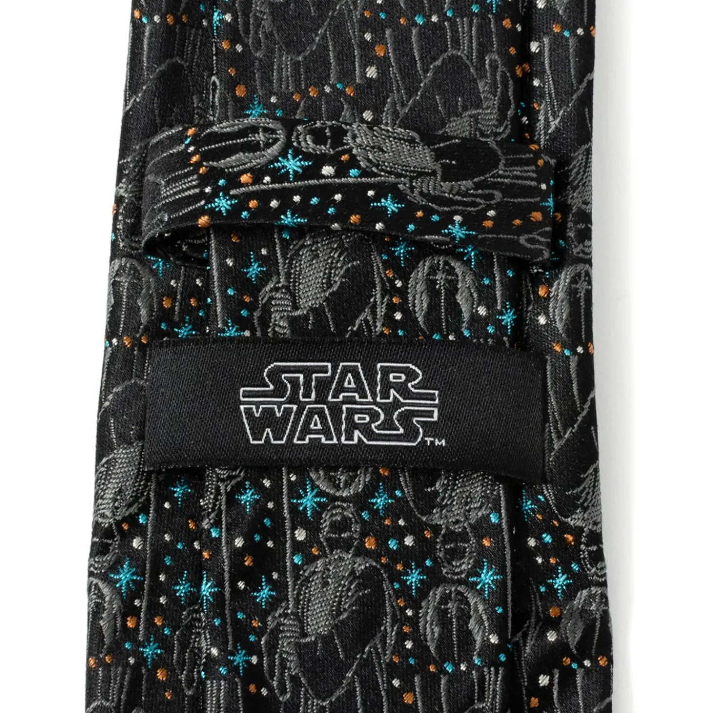 Star Wars Obi-Wan Kenobi Gray Men's Tie