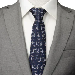 Disney Olaf Dot Motif Men's Tie