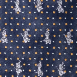 Disney Olaf Dot Motif Men's Tie