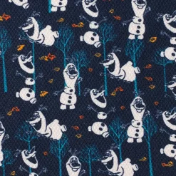 Disney Olaf Navy Pattern Men's Tie