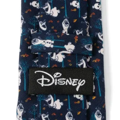 Disney Olaf Navy Pattern Men's Tie