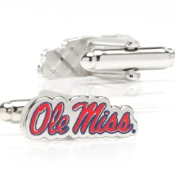 NCAA Ole Miss University Rebels Cufflinks