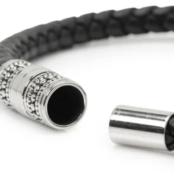 Ox and Bull Trading Co. Onyx I Love You Bracelet