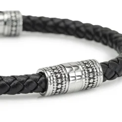Ox and Bull Trading Co. Onyx I Love You Bracelet