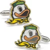 NCAA Oregon Ducks Mascot Cufflinks