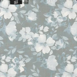 Ox and Bull Trading Co. Painted Floral Black Pocket Square