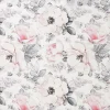 Ox and Bull Trading Co. Painted Floral Gray Pocket Square