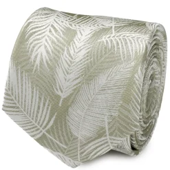 Cufflinks, Inc. Palm Leaf Light Sage Tie