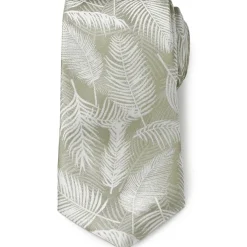 Cufflinks, Inc. Palm Leaf Light Sage Tie