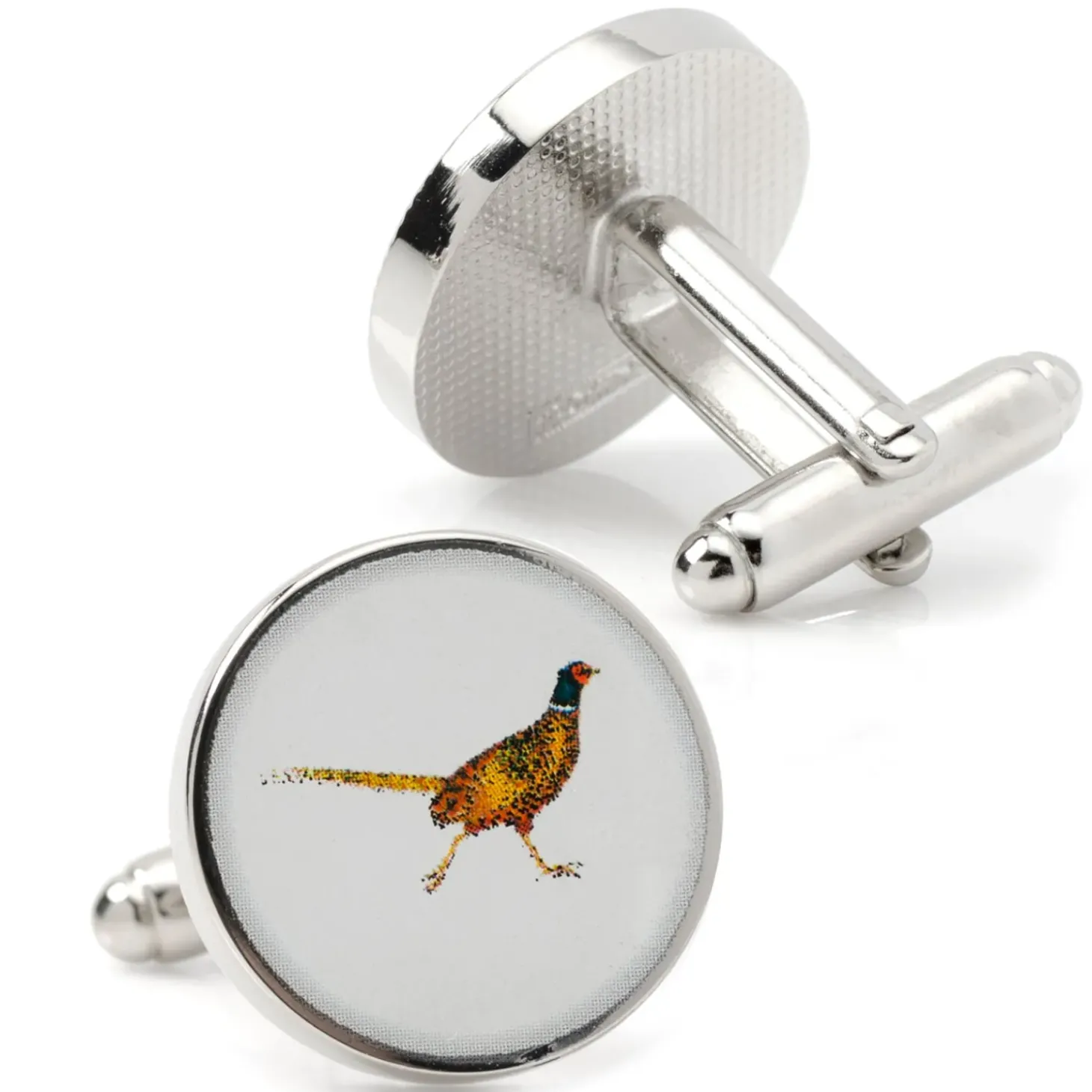 Cufflinks, Inc. Pheasant Bird Cufflinks