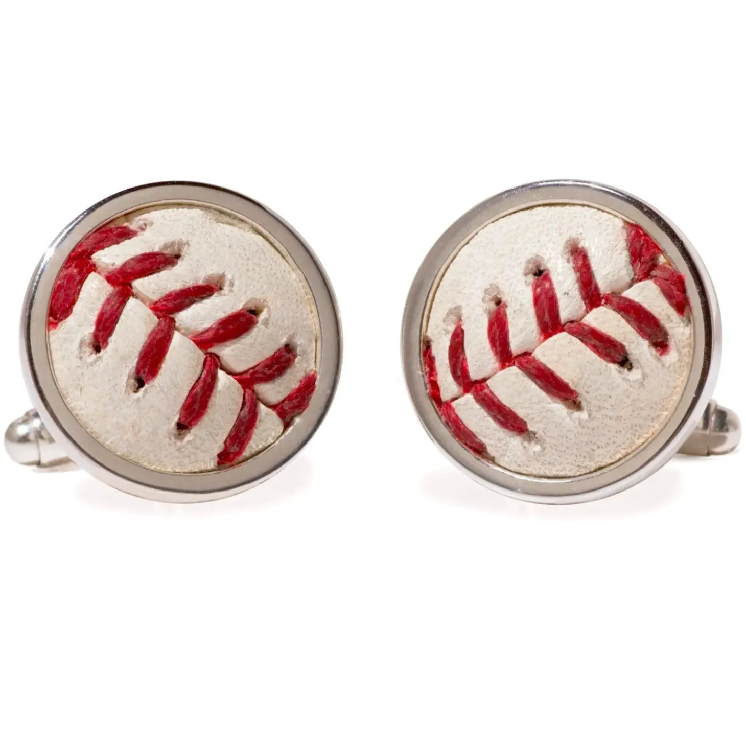 Tokens & Icons Pittsburgh Pirates Game Used Baseball Cufflinks