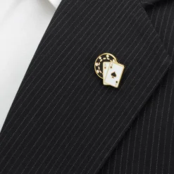 Cufflinks, Inc. Poker Lapel Pin