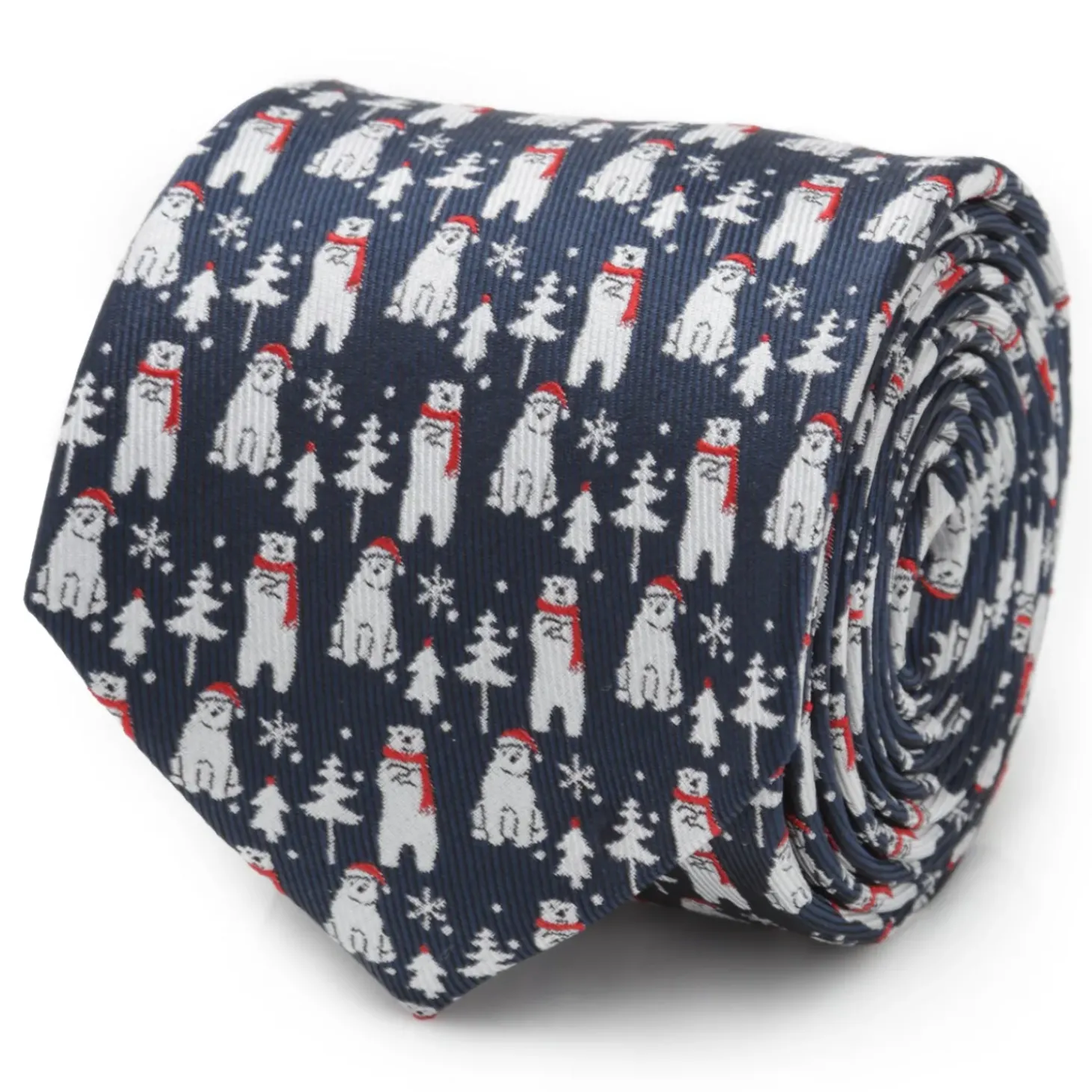 Cufflinks, Inc. Polar Bear Blue Men's Tie
