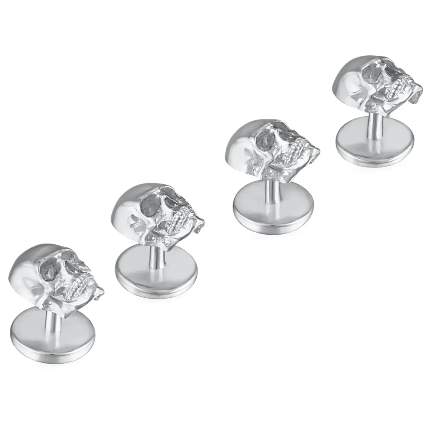 Fils Unique Poor Yorick (Skulls) Studs