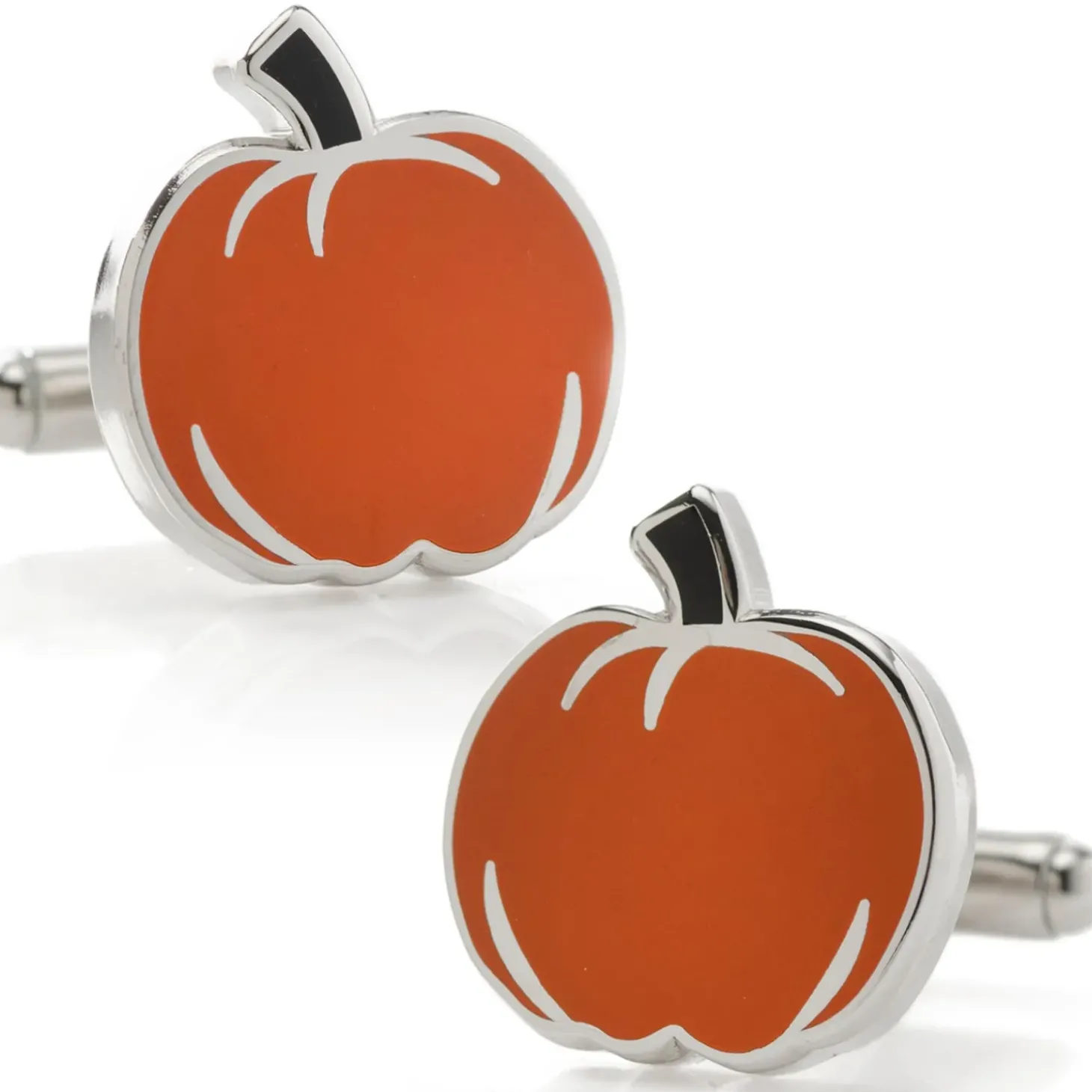 Cufflinks, Inc. Pumpkin Enamel Cufflinks