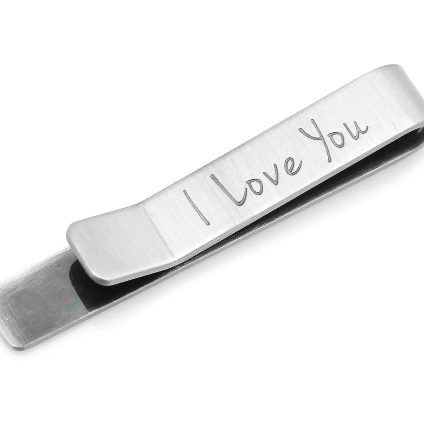 Ox and Bull Trading Co. "I Love You" Hidden Message Tie Bar