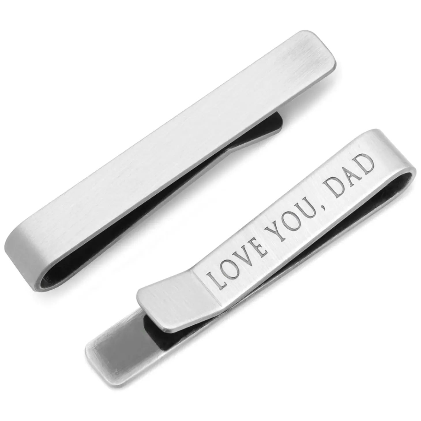 Ox and Bull Trading Co. "Love You, Dad" Hidden Message Tie Bar