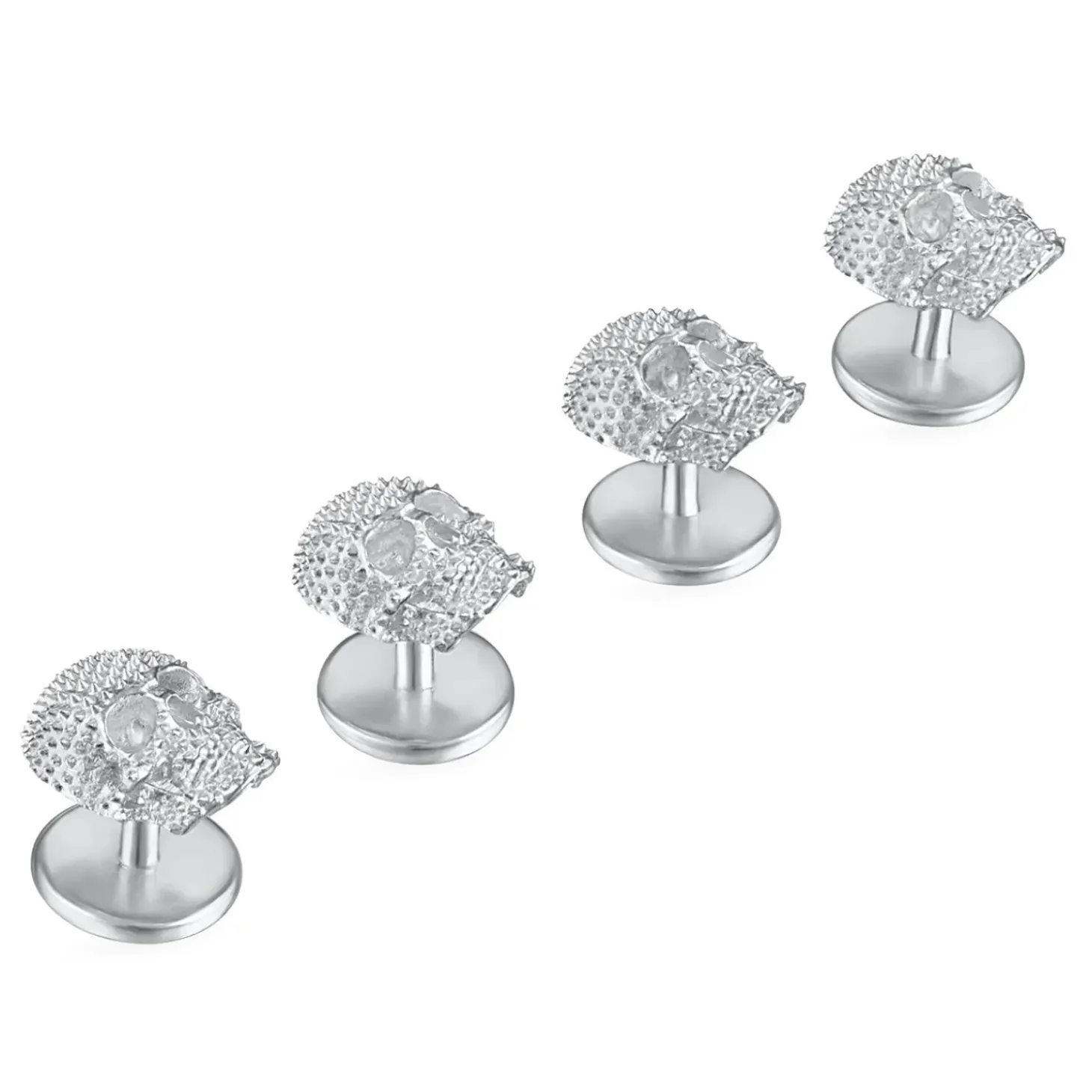 Fils Unique "Punks Not Dead" Skull Studs