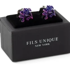 Fils Unique "Sixteen Legs" Octopus Cufflinks