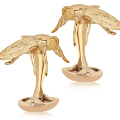 Fils Unique "The Goldblum" Fly Cufflinks