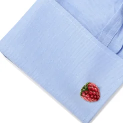 Fils Unique "The Sweet Tarts" Raspberry Cufflinks