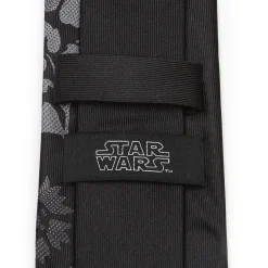 Star Wars R2D2 Floral Black Men's Tie