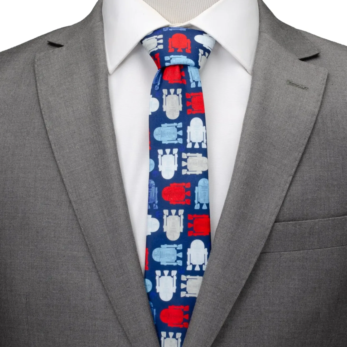 Star Wars R2D2 Navy Men's Tie