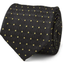 Star Wars Rebel Dot Charcoal Men's Tie