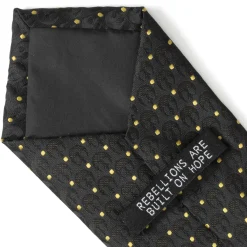 Star Wars Rebel Dot Charcoal Men's Tie