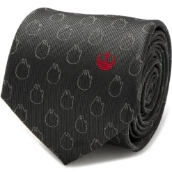 Star Wars Rebel Force Gray Men's Tie