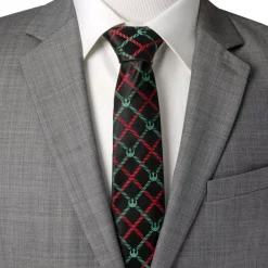 Star Wars Rebel Red/Green Plaid Men's Tie