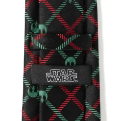Star Wars Rebel Red/Green Plaid Men's Tie