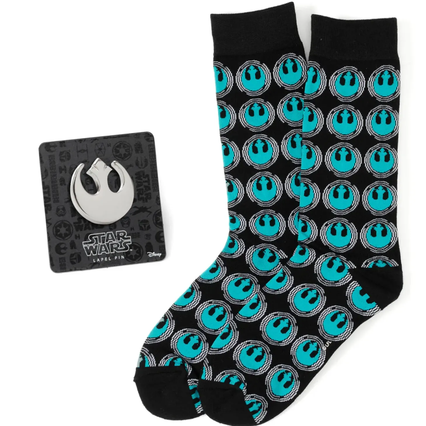 Star Wars Rebel Teal Patterned Black Gift Set