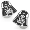 Star Wars Recessed Matte Darth Vader Head Cufflinks