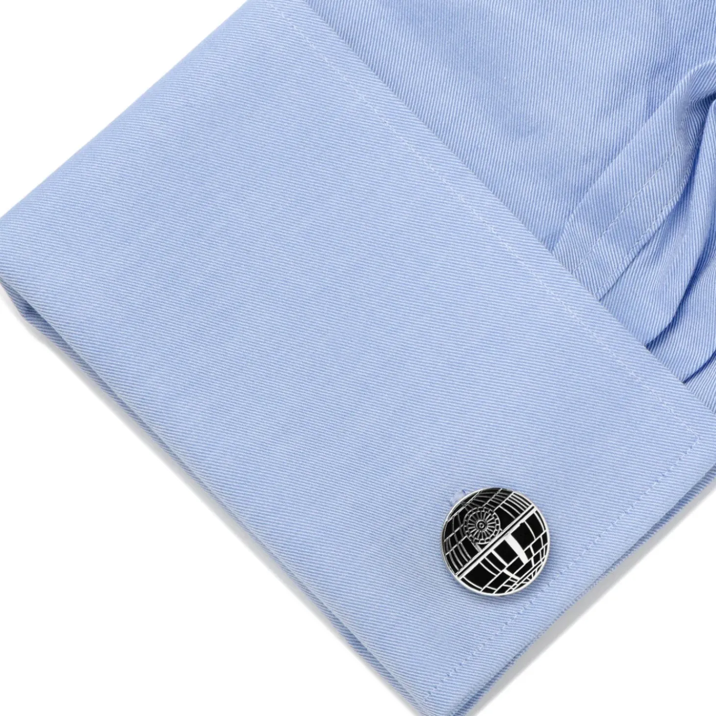 Star Wars Recessed Matte Death Star Cufflinks