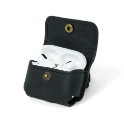 Moore & Giles RECLAIMED AIRPOD CASE V2 HEIRLOOM BLACK