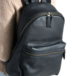 Moore & Giles RECLAIMED BACKPACK HEIRLOOM BLACK
