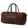 Moore & Giles RECLAIMED DUFFEL GRIFFIN CHOCOLATE