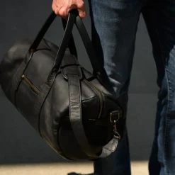 Moore & Giles RECLAIMED DUFFEL HEIRLOOM BLACK