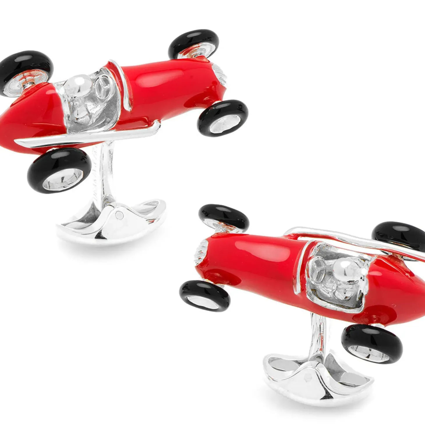 Deakin & Francis Red Racing Car Cufflinks