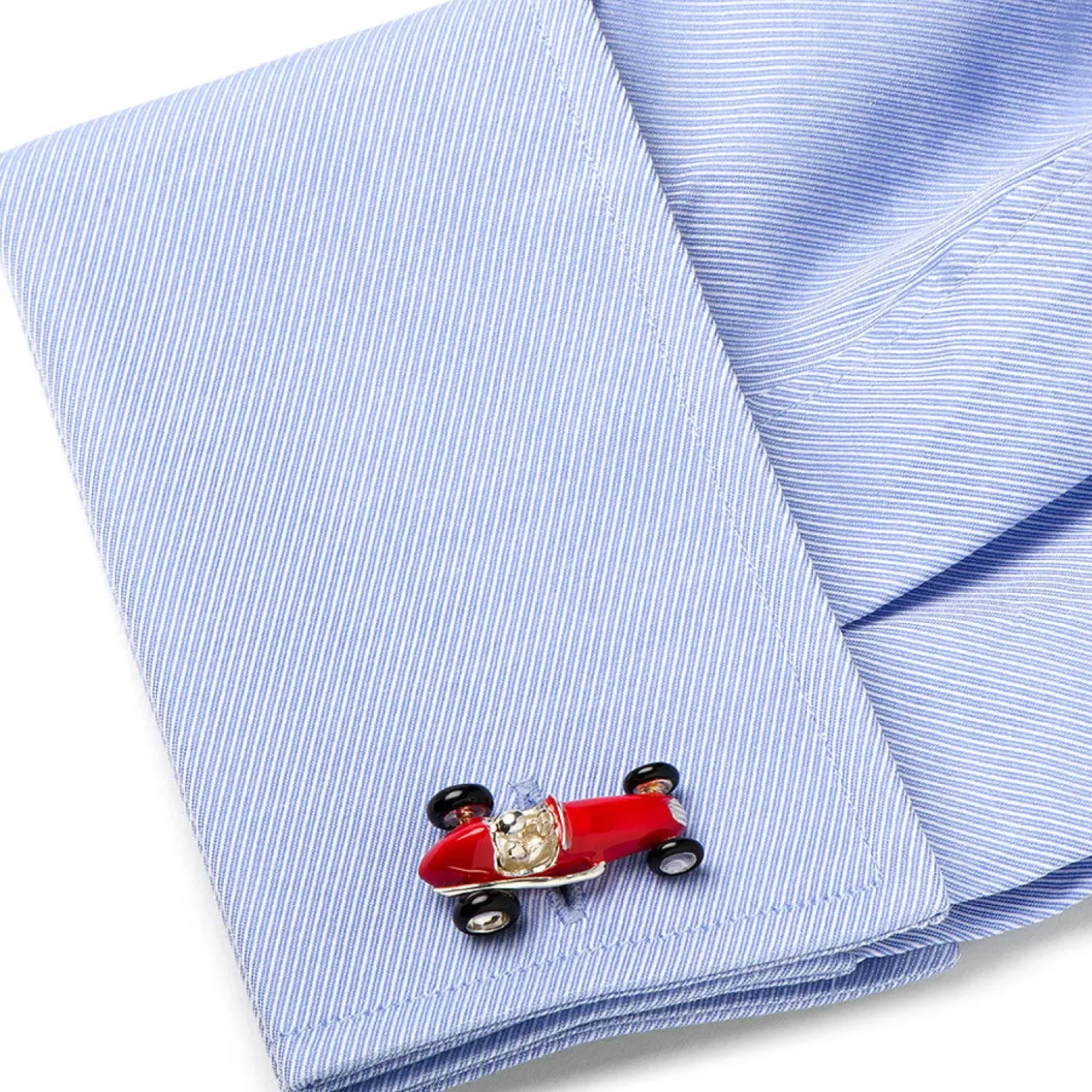 Deakin & Francis Red Racing Car Cufflinks