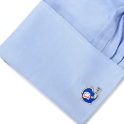 NFL Retro Denver Broncos Helmet Cufflinks