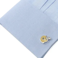 NFL Retro New Orleans Saints Helmet Cufflinks