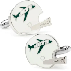 NFL Retro New York Jets Helmet Cufflinks