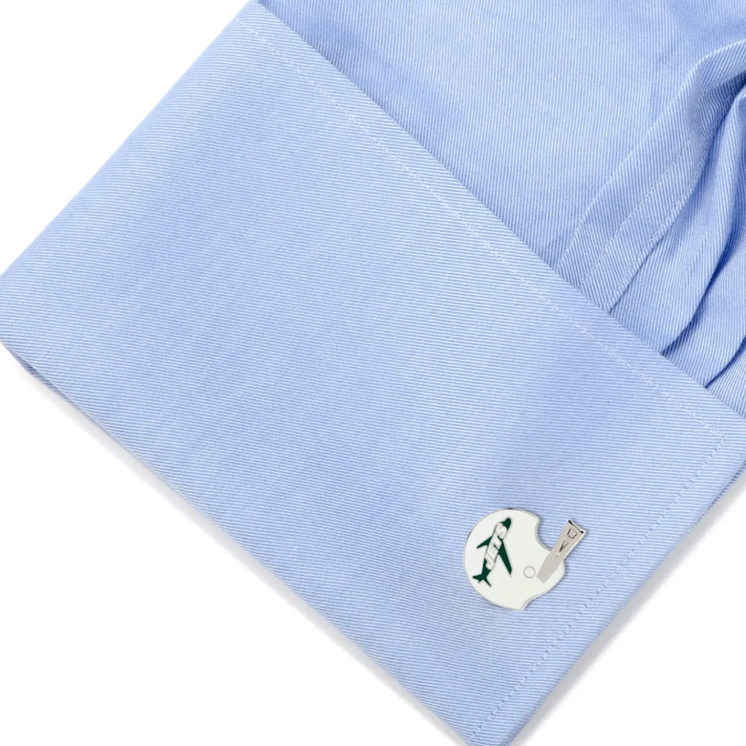 NFL Retro New York Jets Helmet Cufflinks