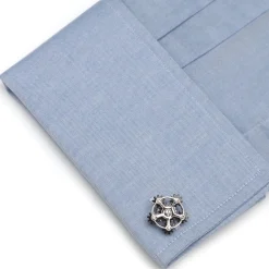 Ox and Bull Trading Co. Rotating Gear Cufflinks