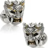Ox and Bull Trading Co. Samurai Mask Cufflinks