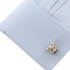 Ox and Bull Trading Co. Samurai Mask Cufflinks