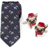 Cufflinks, Inc. Santa Pug Gift Set